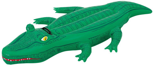 Bestway, Uppblåsbart baddjur, 168×79 cm, Krokodil