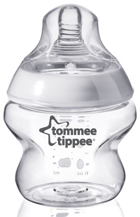 Tommee Tippee, Nappflaska 150 ml, Transperent