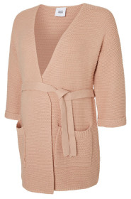 Mamalicious, Gravidcardigan, Jamie Knit Cardigan, Mahogany Rose