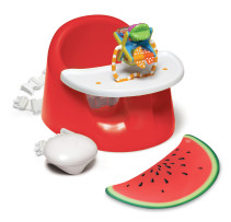 Prince Lionheart, BébéPOD, Babysitter inkl. lekbord, Vattenmelon/röd