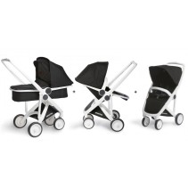 Greentom, Upp, Duovagn & Sulky, White/Black