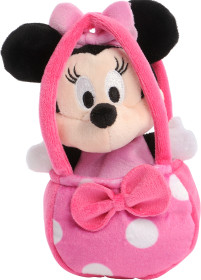 Disney Minnie Mouse, Mimmi i väska, 10 cm