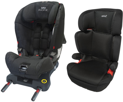 Axkid, Dallas + Duofix ISOfix, Black, Paket