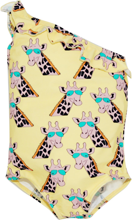 Gardner and the gang, Baddräkt, Gertrude the giraffe, Light yellow