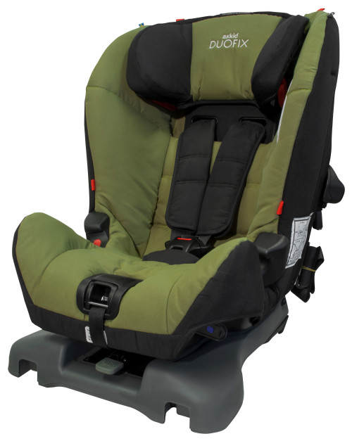 Axkid, Bilbarnstol, Duofix, ISOfix, 9-25 kg, Grön
