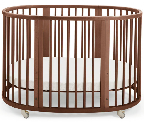 Stokke Sleepi, Spjälsäng, Walnut Brown