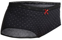 Boob, Trosor, Seamless Brief, Prickig, Svart