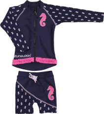 Zunblock, UV-set, Seahorse, Navy