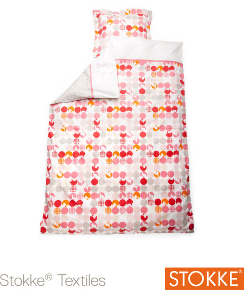 Stokke Sleepi, Påslakanset, 100×135 & 40×60 cm, Silhouette Pink