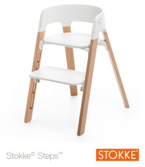 Stokke, Steps, Matstol, Natural