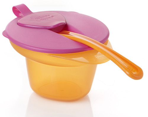 Tommee Tippee, Cool & Mash matset, Rosa/Orange