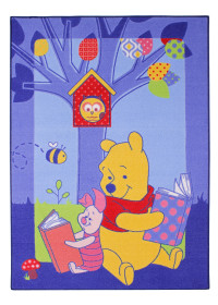 Disney Nalle Puh, Matta, Winnie Story, 95 x 133 cm