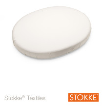 Stokke Sleepi, Formsytt stretchlakan, 80 cm, Beige