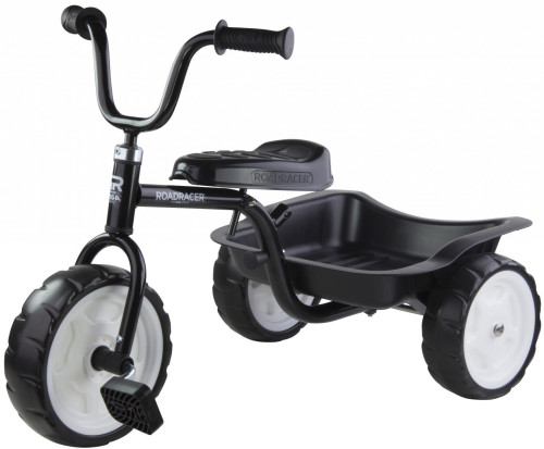 Stiga, Trehjuling med tippbart flak, Roadracer, Svart
