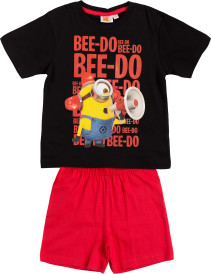 Despicable me, Pyjamas, Black/Red