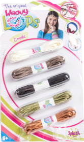 Weavy Loops, Refill, 3 meter, Vit, Brun, Svart, Guld & Ljusbrun