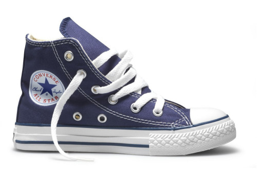 Converse, Canvassko, All Star, Högt skaft, Marinblå