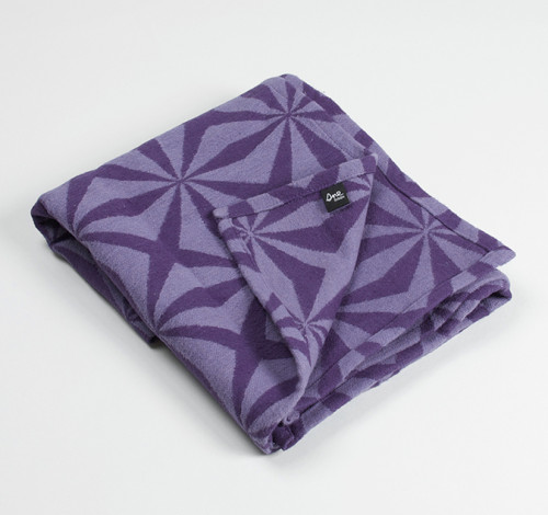 Sne Design, Filt, 150 x 180 cm, Kaleidoskop, Lila