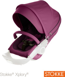Stokke Xplory, Crusi & Trailz, Textil till sittdel, Purple