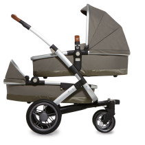 Joolz Geo 2015, Twin, Tvillingvagn, Elephant Grey, Paket