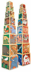 Melissa & Doug, Wooden Animal Nesting Blocks