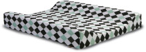 NG Baby, Skötbädd, Standard, Harlequin, Svart