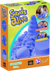 Sands Alive, Starter set 450 gram, Blå
