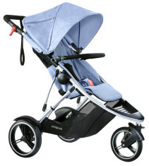 Phil & Teds, Sittvagn, Dash Buggy, 2016, Blue Marl