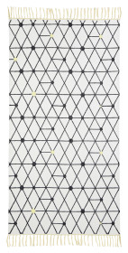 Jox Trendig, Matta i bomull, 70×140 cm, Busig