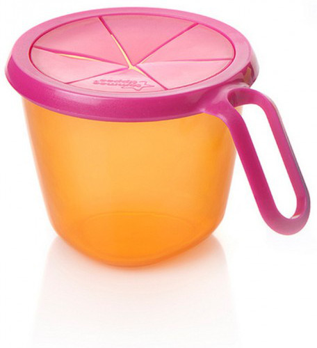 Tommee Tippee, Explora, Snack & Go, Rosa/Orange