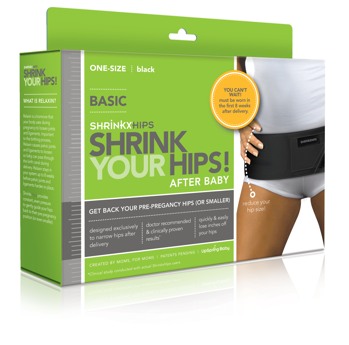 UpSpring Baby, Shrinkx Hips Basic, One Size, Svart