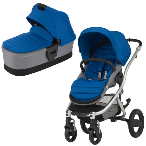 Britax Affinity, 2016, Duovagn, Silver/Ocean Blue, Paket