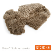 Stokke, Lammskinn, Brown
