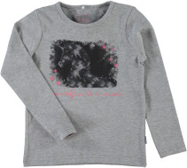 Name it, Tröja, Veen, Kids, Grey Melange