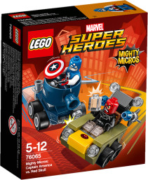 LEGO Super Heroes, Mäktiga mikromodeller: Captain America vs Red S