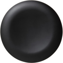 Färg & Form, Rund bricka, Svart, 49 cm