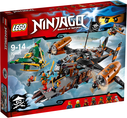 LEGO Ninjago, Olyckans boning