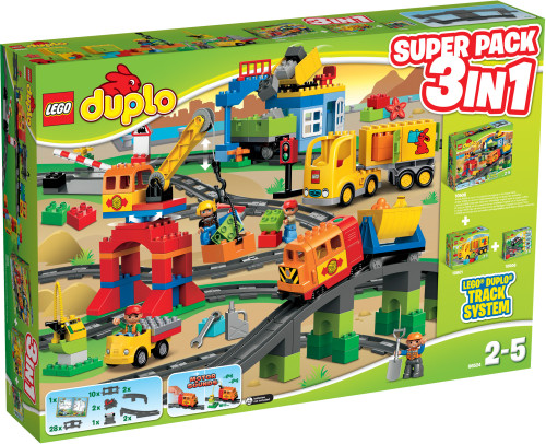 LEGO DUPLO Town, 3 in 1, Cargo Transport Value Pack