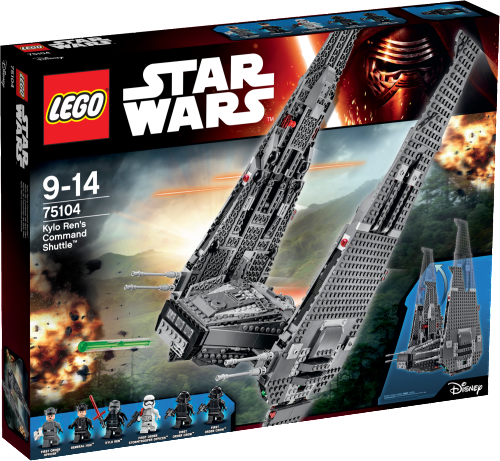 LEGO Star Wars, Kylo Ren’s Command Shuttle