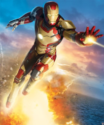 Walltastic, Väggdekoration, Iron Man