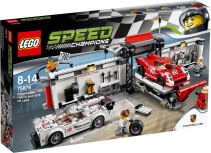 LEGO Speed Champions, Depå med Porsche 919 Hybrid & Porsche