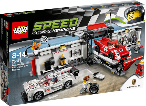 LEGO Speed Champions, Depå med Porsche 919 Hybrid & Porsche