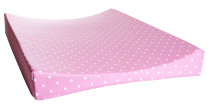 Färg & Form, PRICKIG, Skötbordsdyna, Rosa