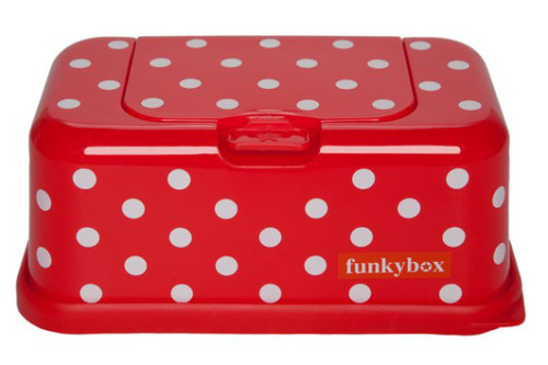 Funkybox, Förvaringsbox för våtservetter, Röd