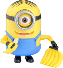 Minions Deluxe Action figures, Banana Munching Stuart