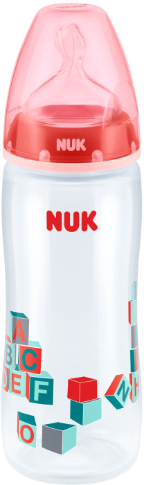 NUK, First Choice, Nappflaska med dinapp, 360ml, Strl. 2