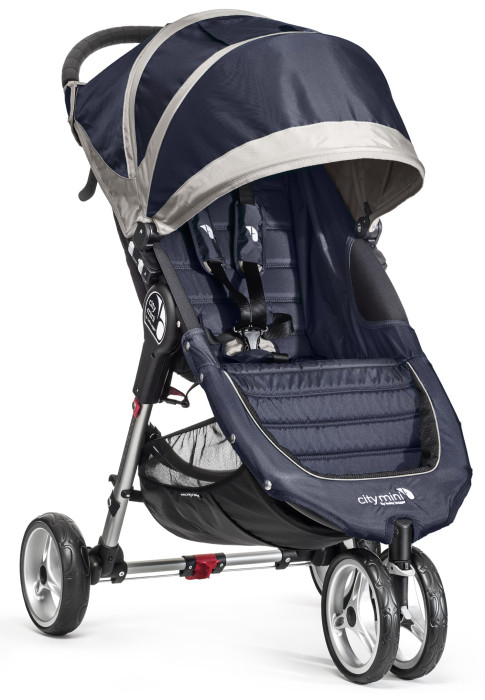 Baby Jogger, Sittvagn, City Mini Single, 2014, Blue/Grey