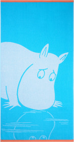 Mumin, Badhandduk, Mumin, 70 x 140 cm,  Blå/orange