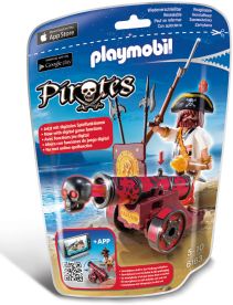 Playmobil Pirates, Sjörövare med röd kanon