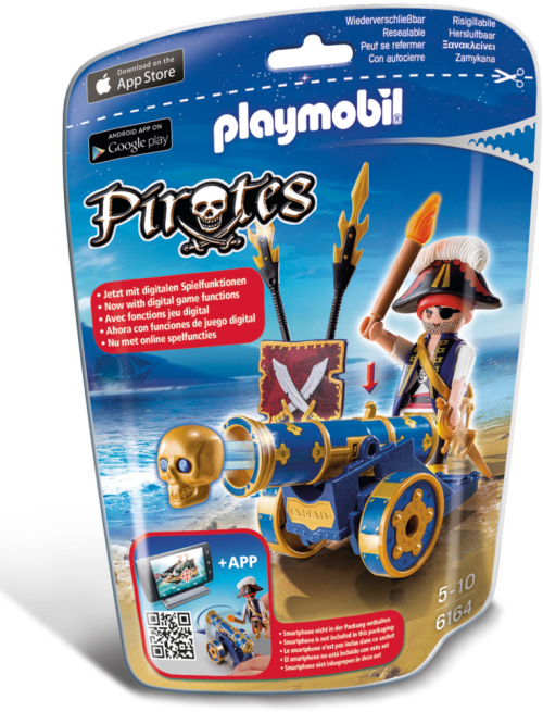 Playmobil Pirates, Pirat med blå kanon